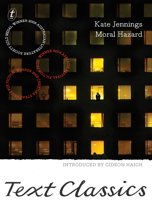 Title details for Moral Hazard by Kate Jennings - Available